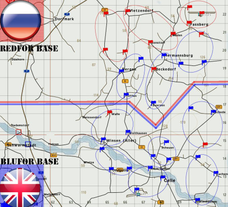 The final situation after the tenth battle